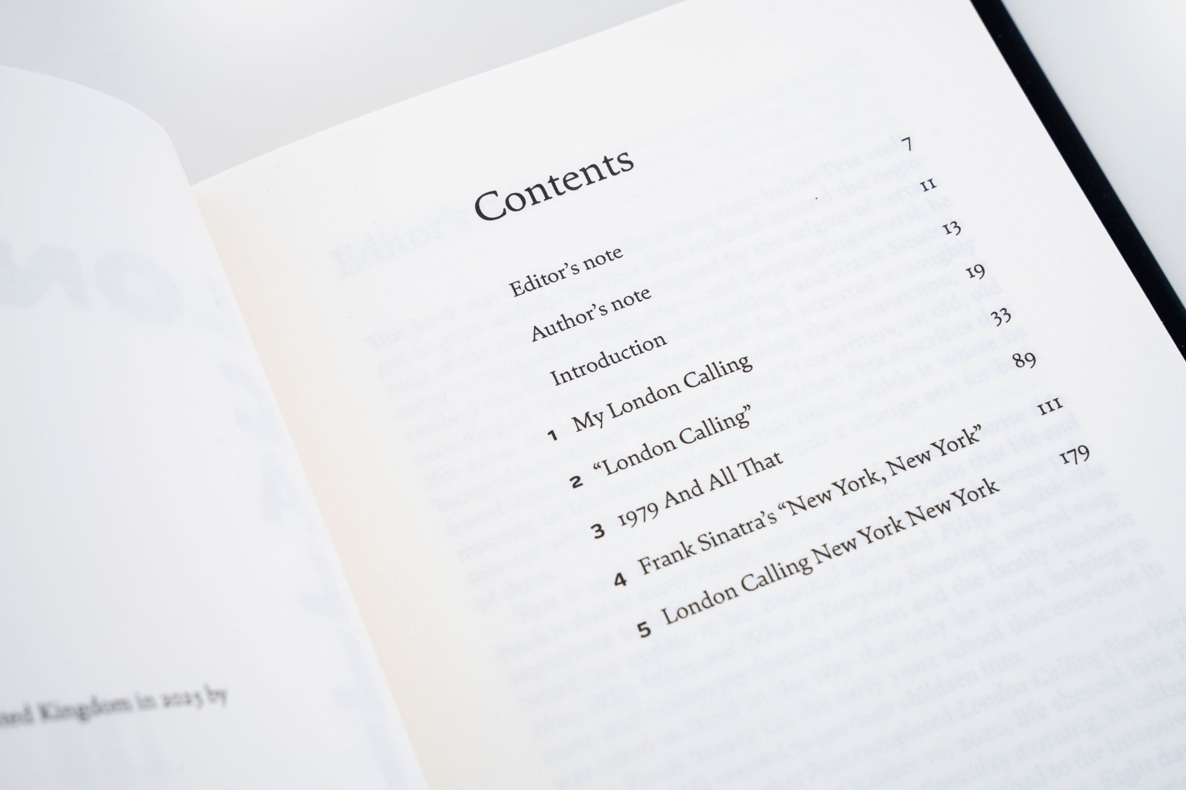 London Calling New York New York