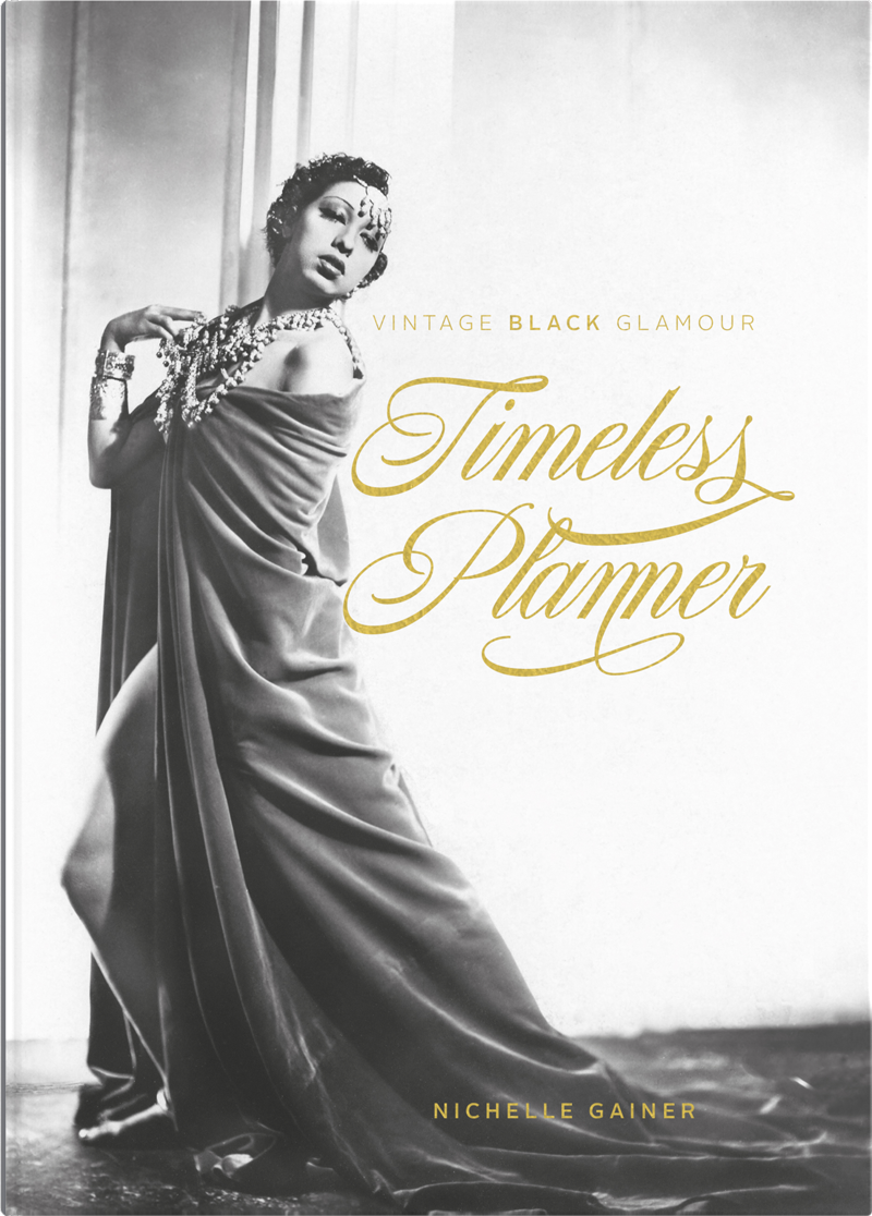 Vintage Black Glamour Timeless Planner